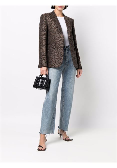 Multicolor tailored leopard-print blazer - women GOLDEN GOOSE | GWP01059P00065181402